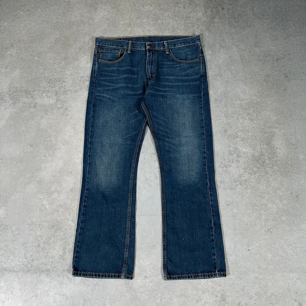 Levis 517 Bootcut Jeans Men's 36x30 Medium Wash Flared Blue Denim